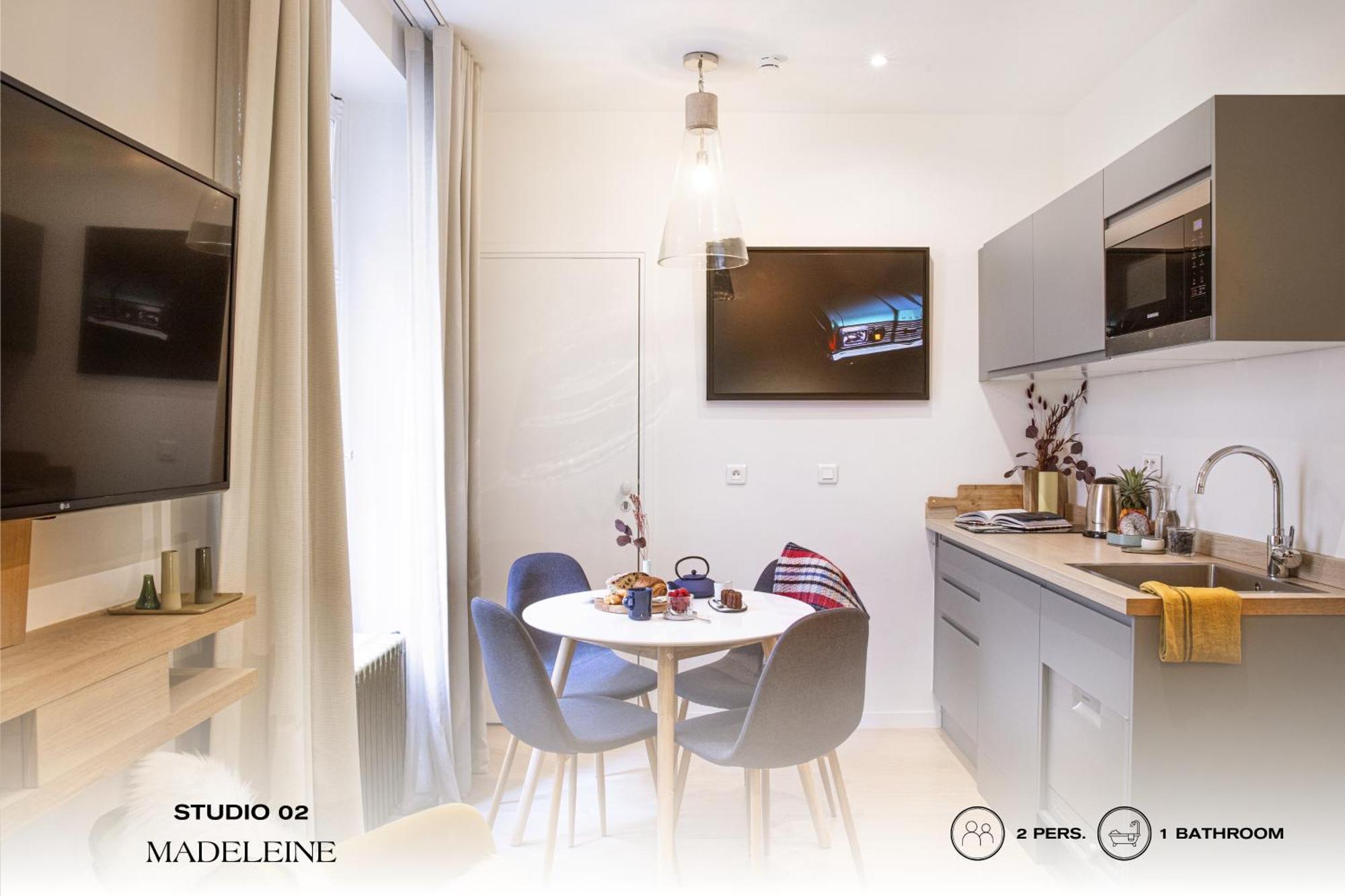 Beauquartier - Madeleine Apartment Paris Luaran gambar
